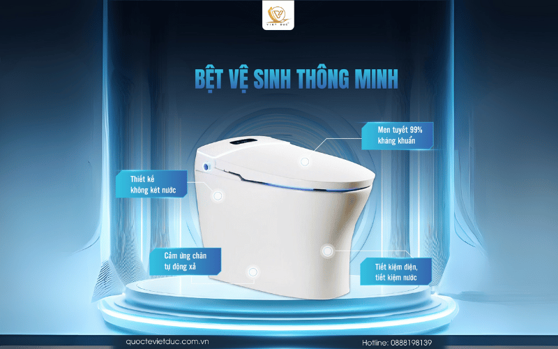 Bồn cầu thông minh – Đón đầu xu hướng sống hiện đại giá từ 2x triệu đồng