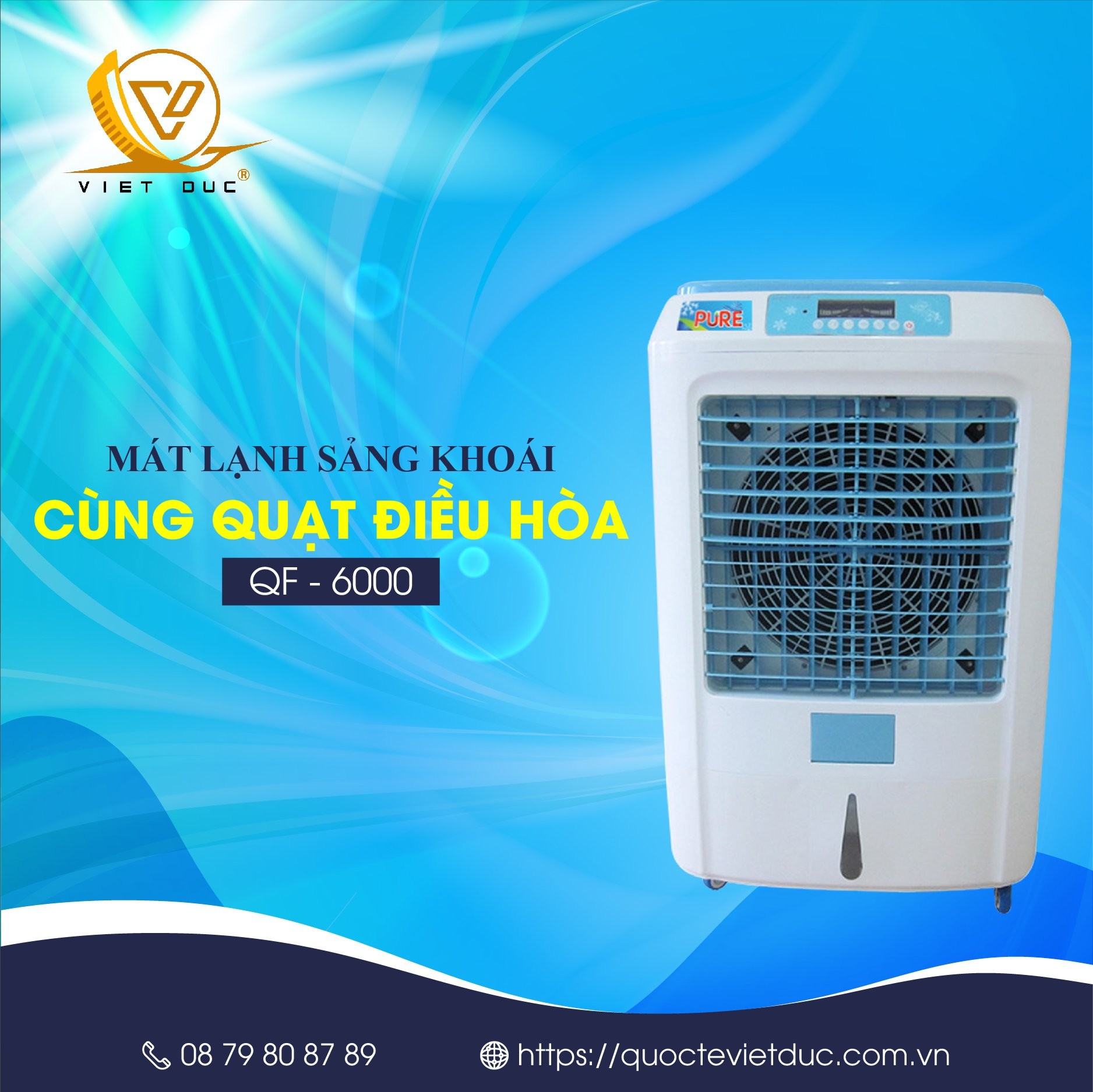 Vì sao nên mua điều hòa di động tại Quốc Tế Việt Đức?