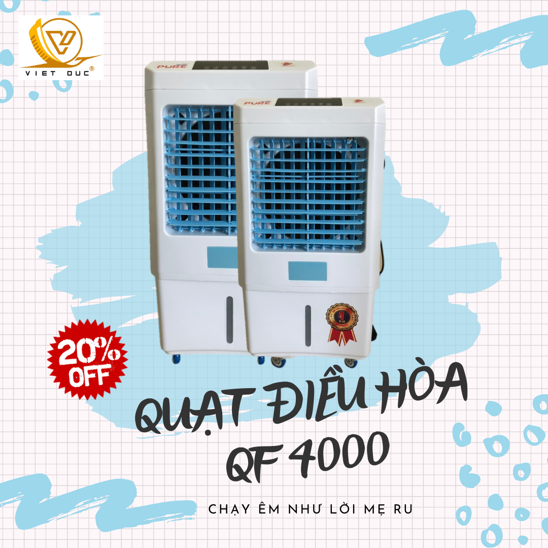 Các loại quạt điều hòa tại Việt Đức chính hãng chất lượng cao