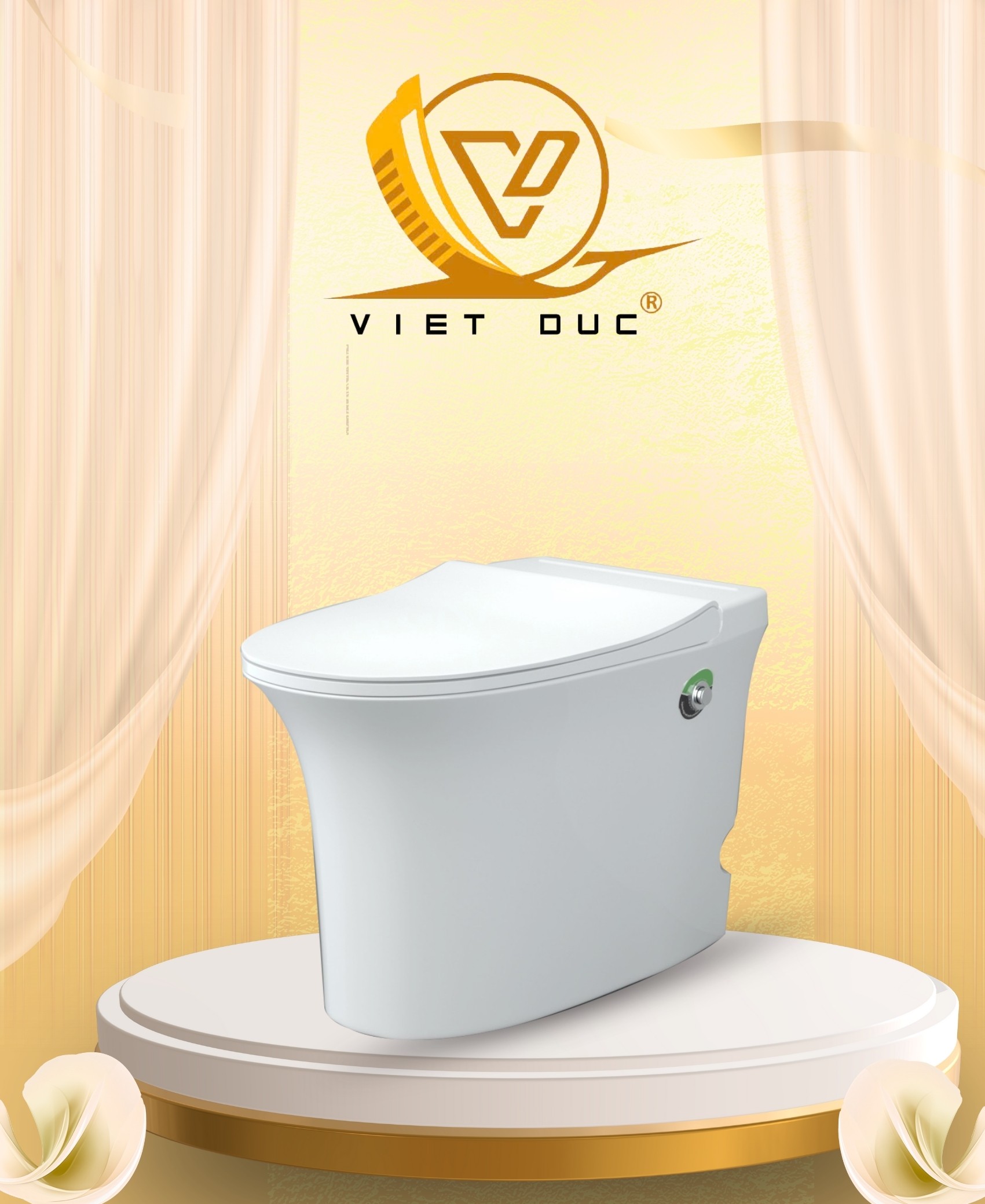 BỒN CẦU KHÔNG KÉT NƯỚC 8686